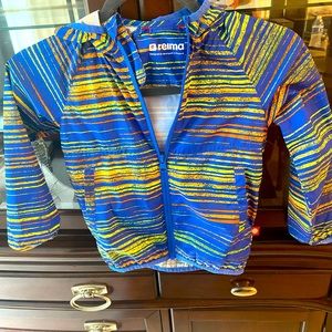 Toddler size 5 Reima rain jacket worn 2-3x